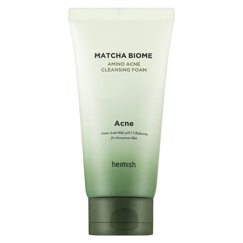 Heimish Matcha Biome Amino Acne Cleansing Foam 150ml-Gel Cleanser-Aladin Beauty