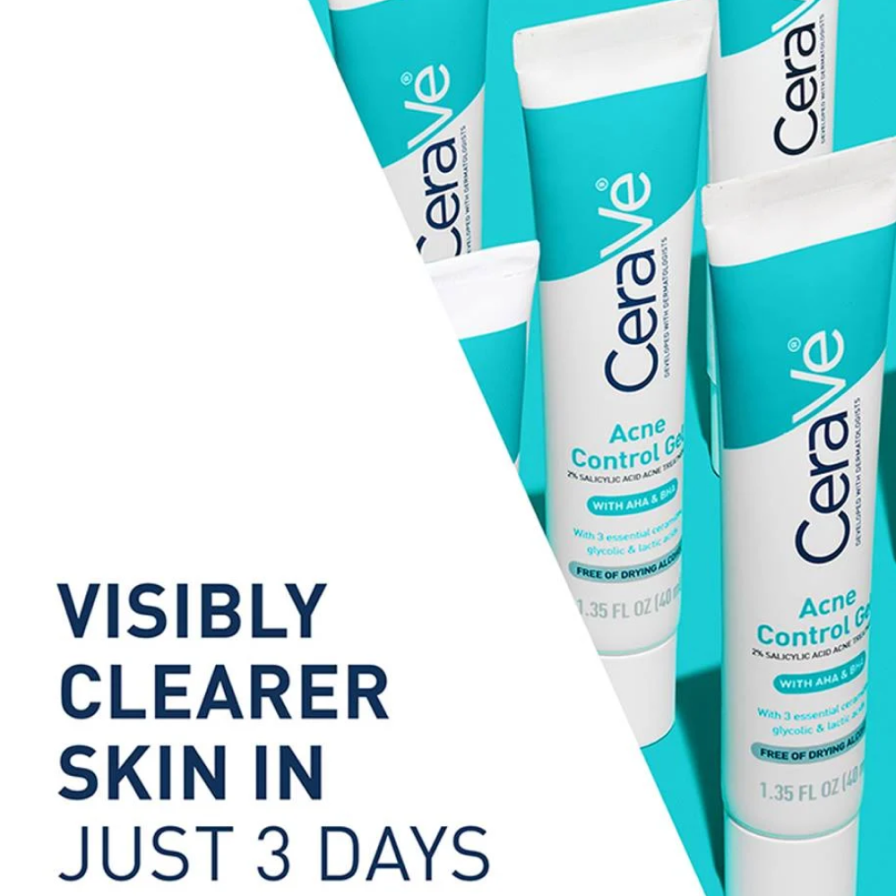 Cerave Acne Control Gel 40ml-Exfoliator-Aladin Beauty