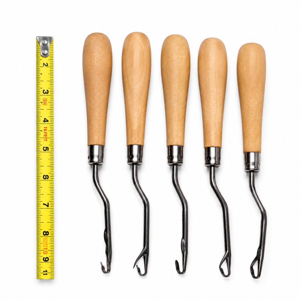 Beauty & Hair Supply Wooden Latch Hook Crochet Needle