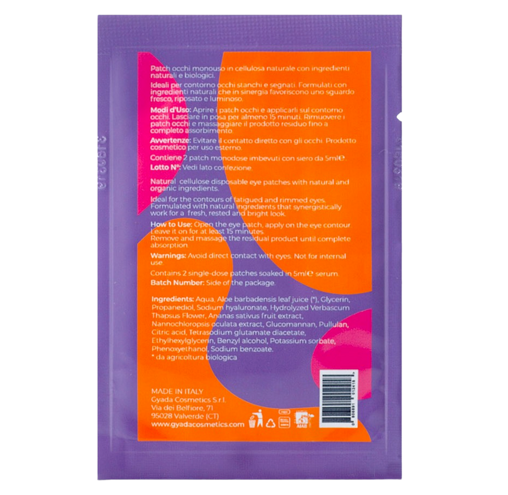 Gyada N°2 Brightening Anti-Fatigue Eye Patches 15ml-All-Aladin Beauty