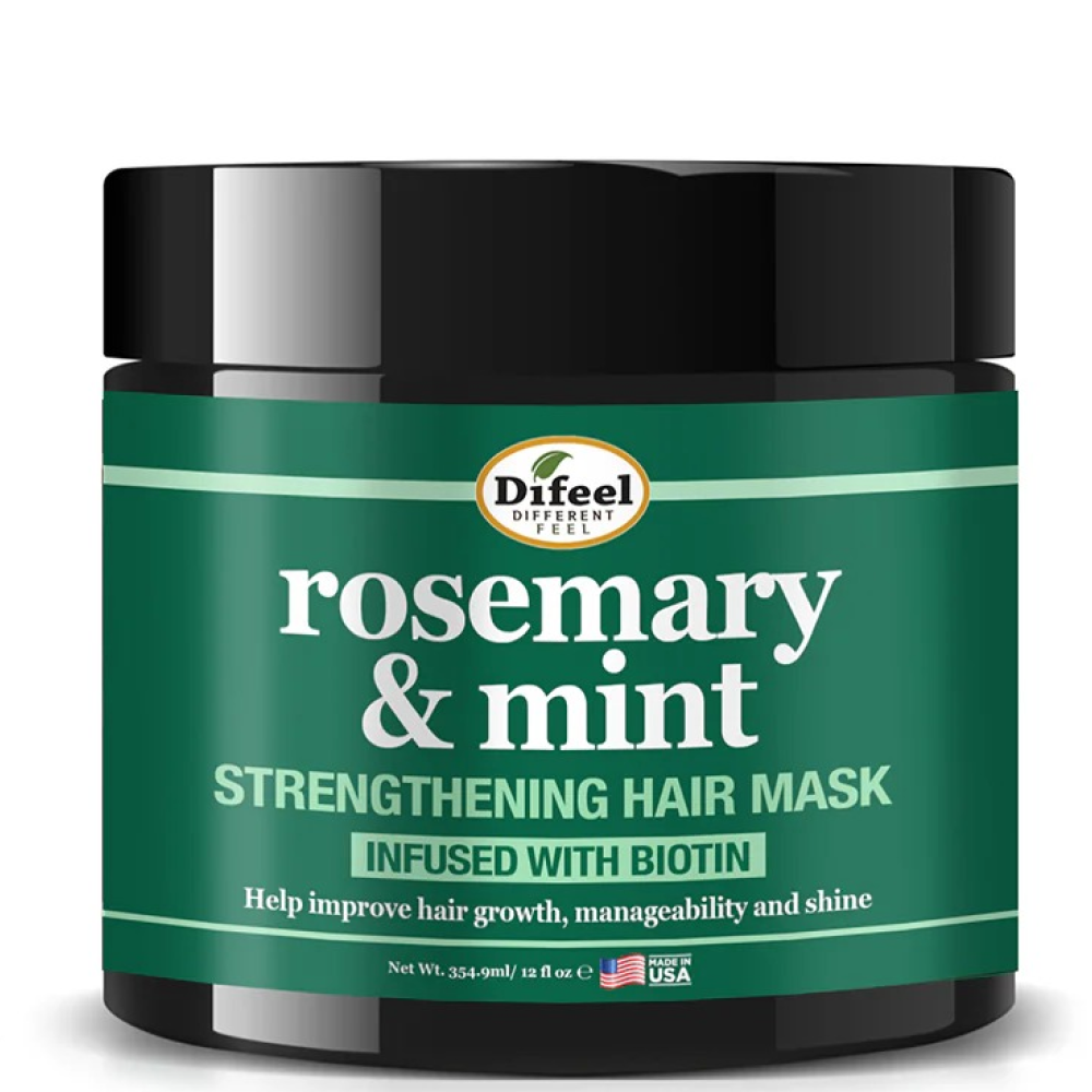 Difeel Rosemary & Mint Hair Mask 12oz-All-Aladin Beauty