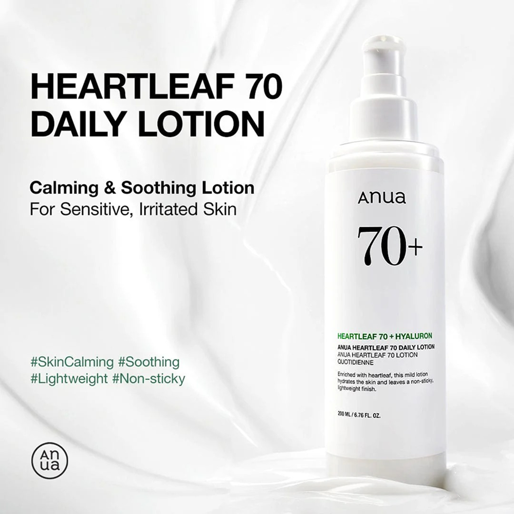 Anua Heartleaf 70% Daily Lotion 200ml-Body Lotion-Aladin Beauty