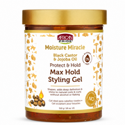 African Pride Moisture Miracle Black Castor & Jojoba Oil Gel 510g