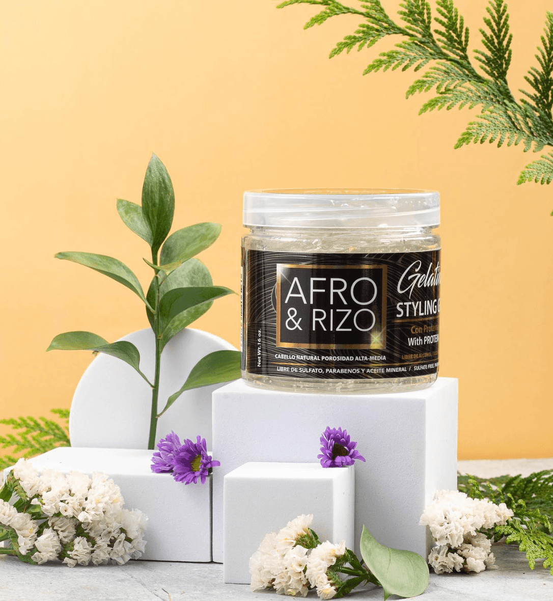 Afro & Rizo Protein Jelly 16oz-Gel-Aladin Beauty