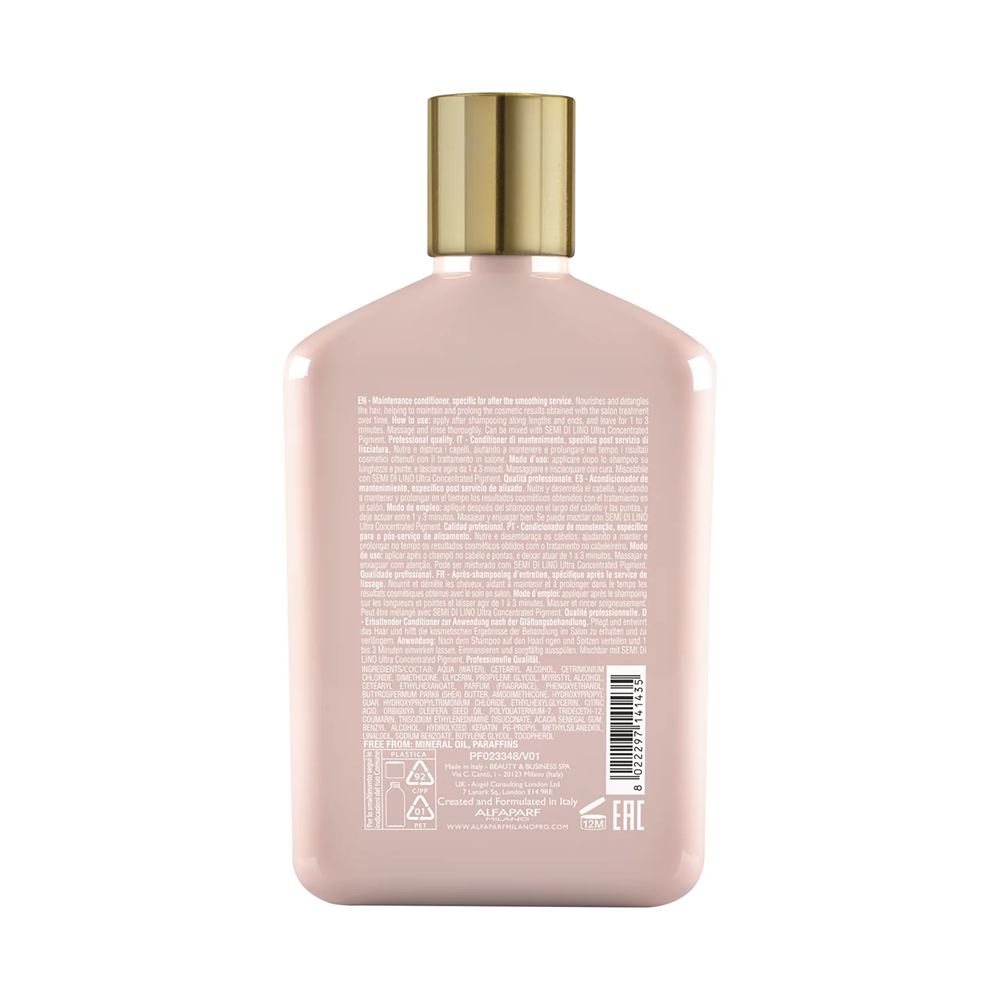 Alfaparf Keratin Therapy Lisse Design Maintenance Conditioner 250ml-Maintenance Conditioner-Aladin Beauty