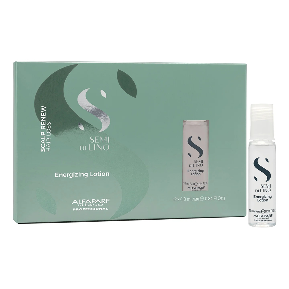 Alfaparf Semi Di Lino Scalp Renew Energizing Lotion 12X10ml-Hair Lotion-Aladin Beauty