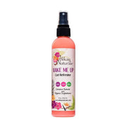 Alikay Naturals Wake Me Up Curl Refresher, 236ml coral bottle with black spray top and floral label.