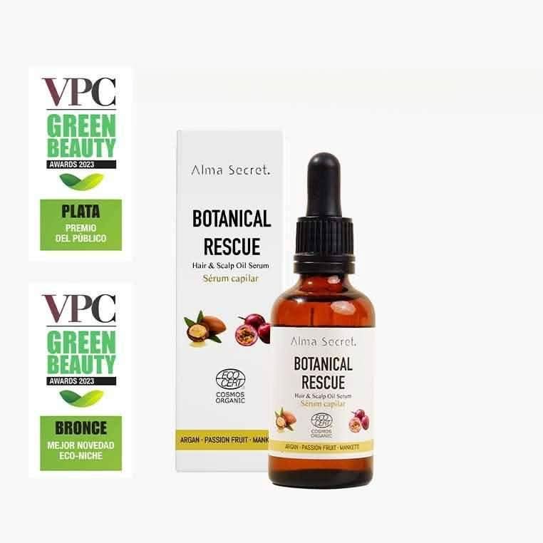 Alma Secret Botanical Rescue Hair Serum 50ml-Styling Serum-Aladin Beauty