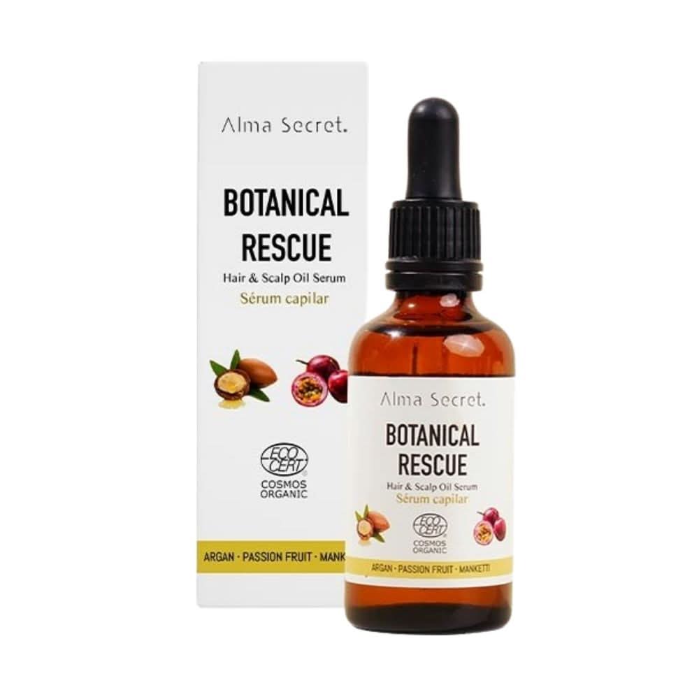 Alma Secret Botanical Rescue Hair Serum 50ml-Styling Serum-Aladin Beauty