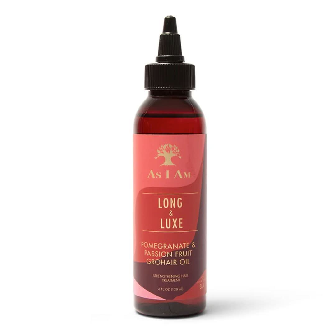 As I Am Long & Luxe Gro Hair Oil 4oz - Aladin Beauty