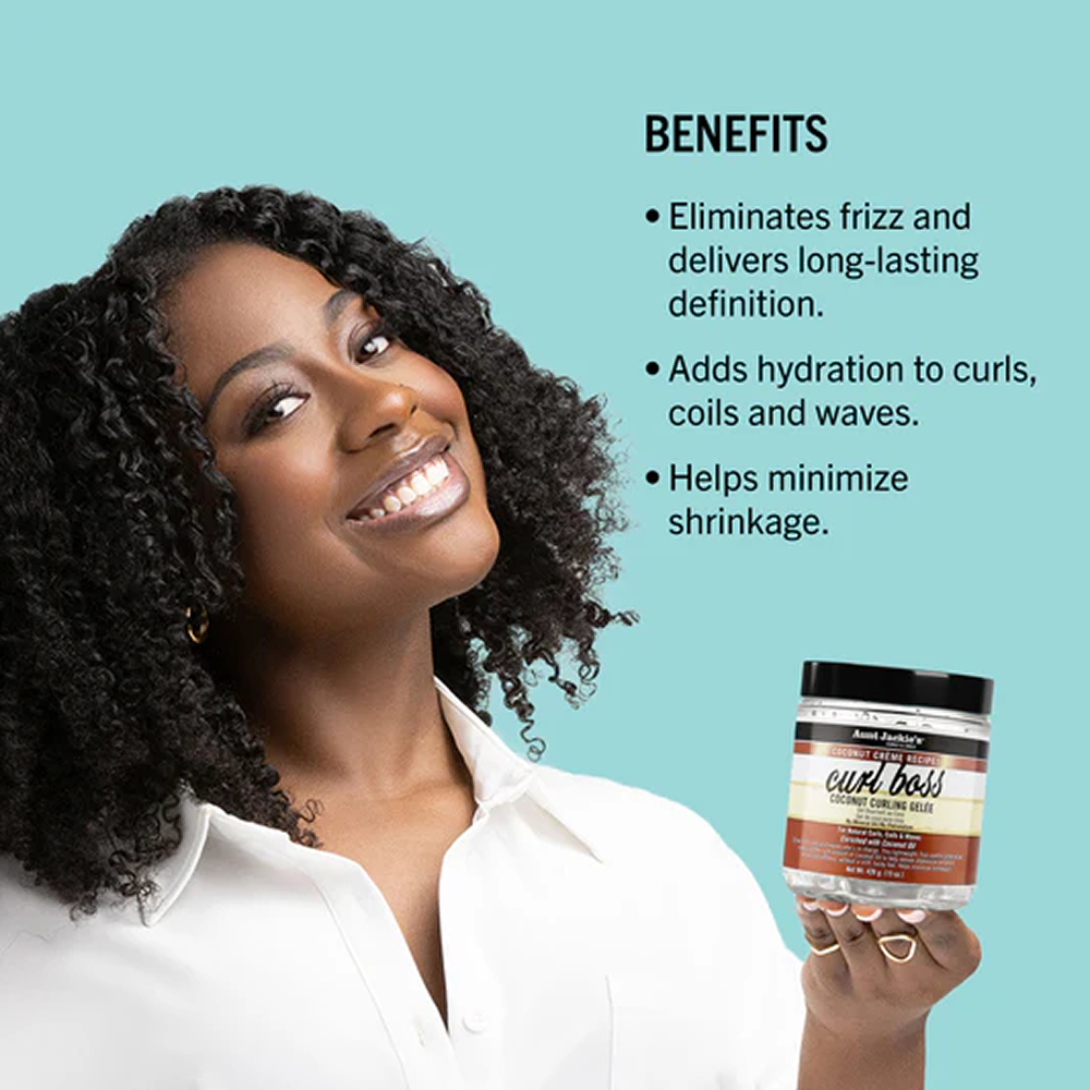 Aunt Jackie's Curl Boss Coconut Curling Gelée 426g