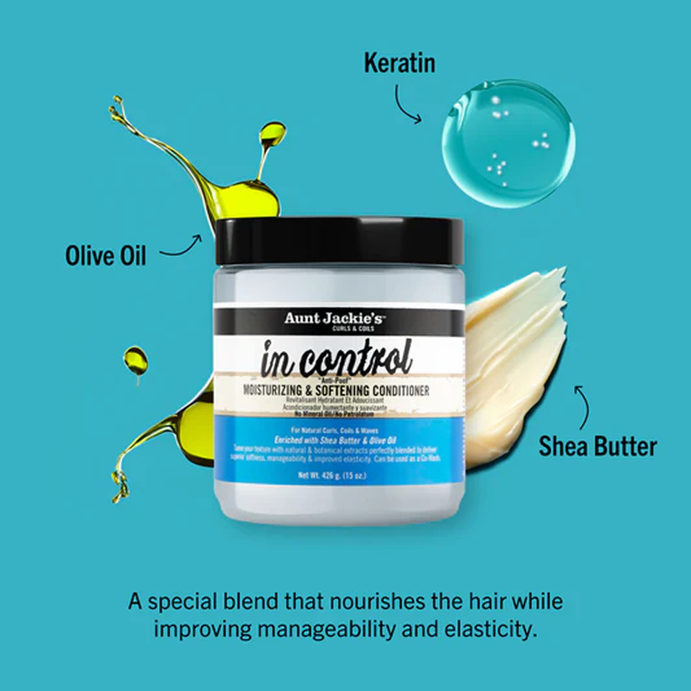 Aunt Jackie's In-Control Moisturizing and Softening Conditioner 426g
