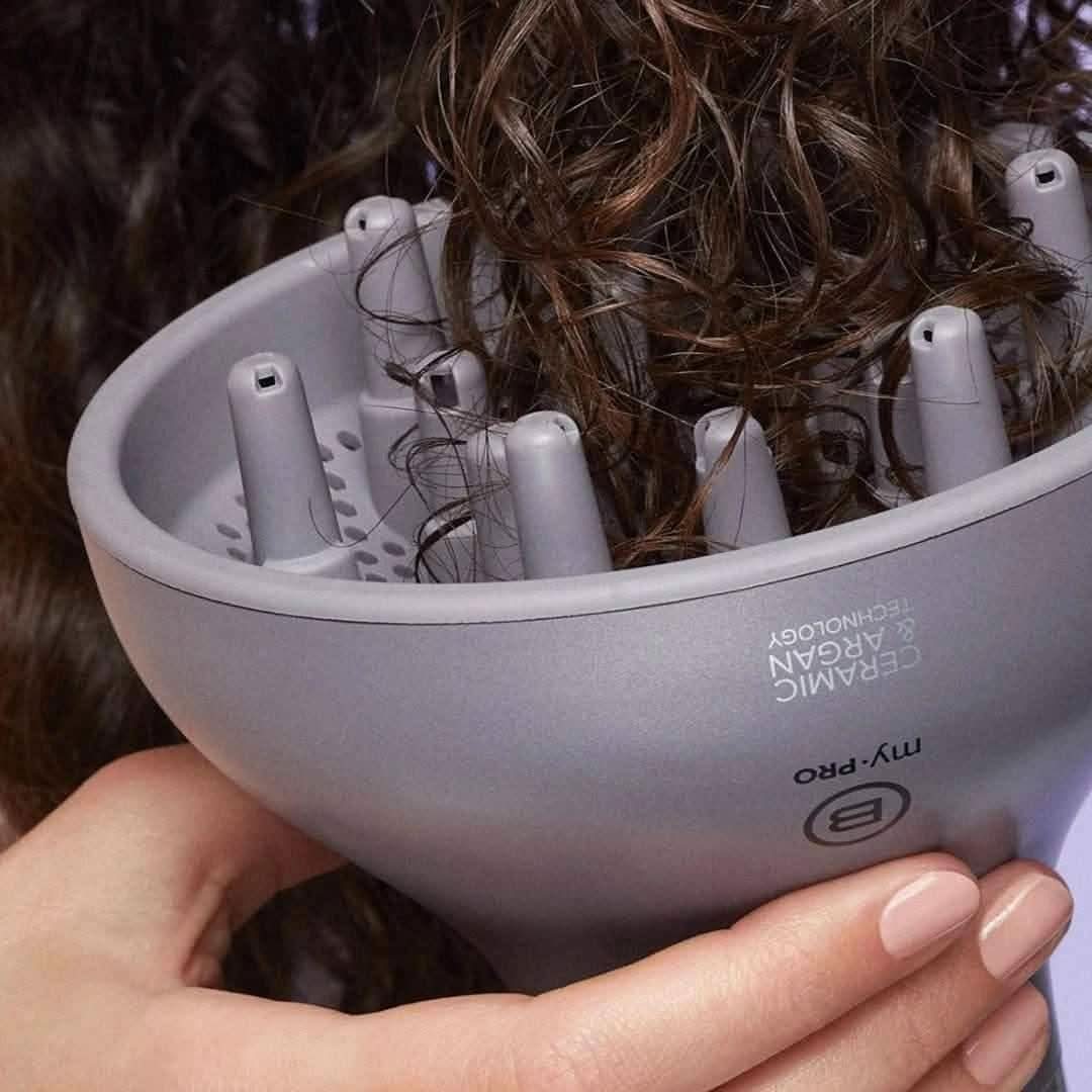 Bellissima DF1 2000 Hair Dryer and Diffuser with Ceramic Technology and Argan Oil-Diffusers-Aladin Beauty