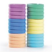 Bifull Spring Collection Hair Ties Assorted Colors 24 Units