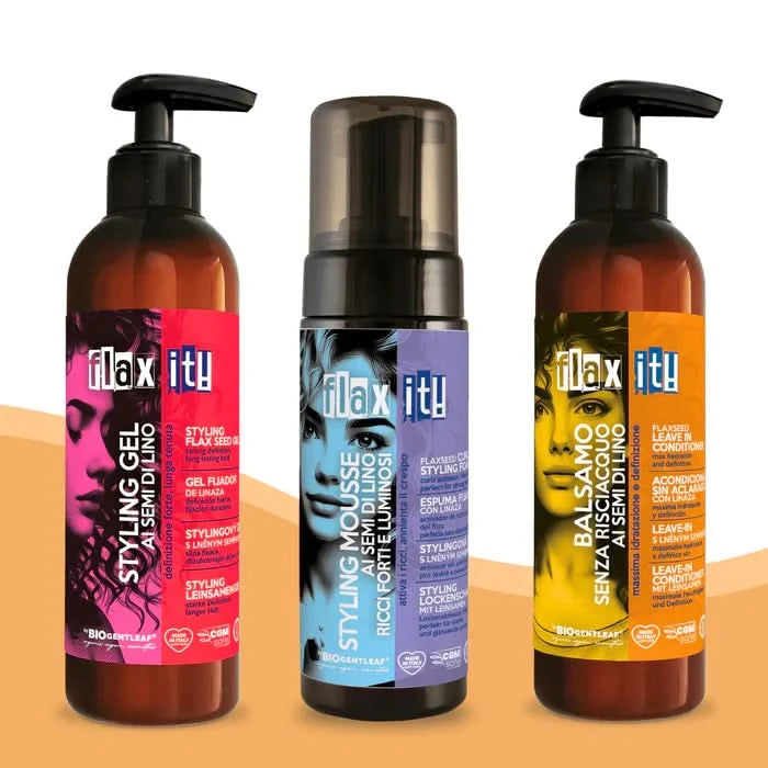Bio Gentleaf Flax It Styling Mousse Flaxseed Hold Mousse 150 ml