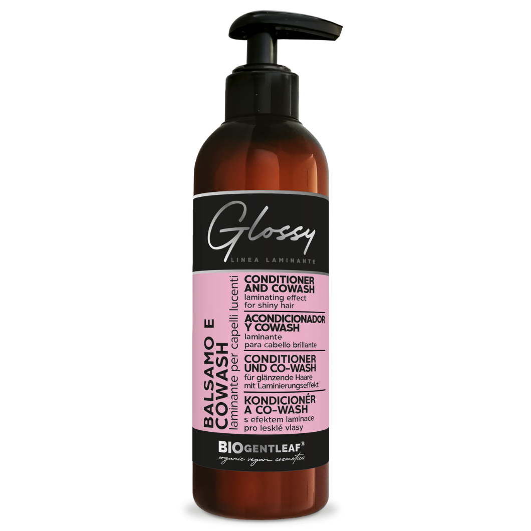 Bio Gentleaf Glossy Laminating Conditioner and Co-Wash for Shiny Hair 200ml