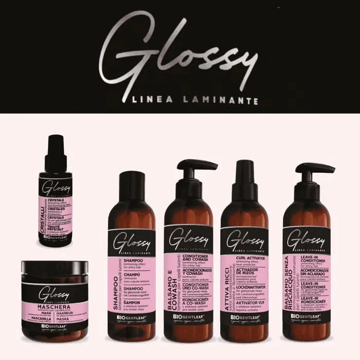 Bio Gentleaf Glossy Laminating Curl Activator for Shiny Hair 200 ml