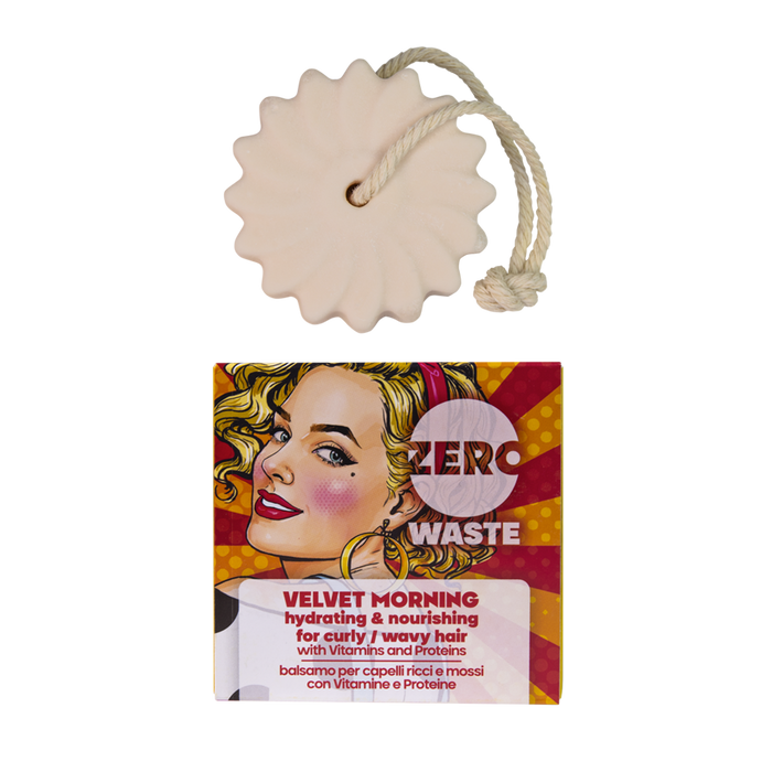 Bio Gentleaf Velvet Morning Hydrating & Nourishing Conditioner Bar 60gr-Moisturizing Conditioner-Aladin Beauty