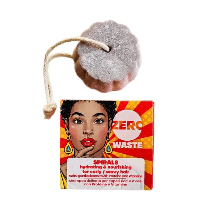 Bio Gentleaf Zero Waste Spirals Hydrating & Nourishing Shampoo Bar-Moisturizing Shampoo-Aladin Beauty