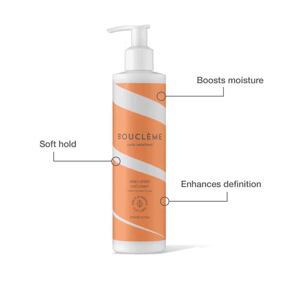 Bouclème Curls Redefined Seal + Shield Curl Cream 300ml-Styling Cream-Aladin Beauty