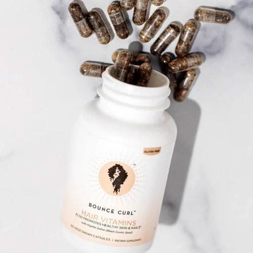 Bounce Curl Hair Vitamins with Nigella Sativa - 60 Capsules-Hair Vitamin-Aladin Beauty