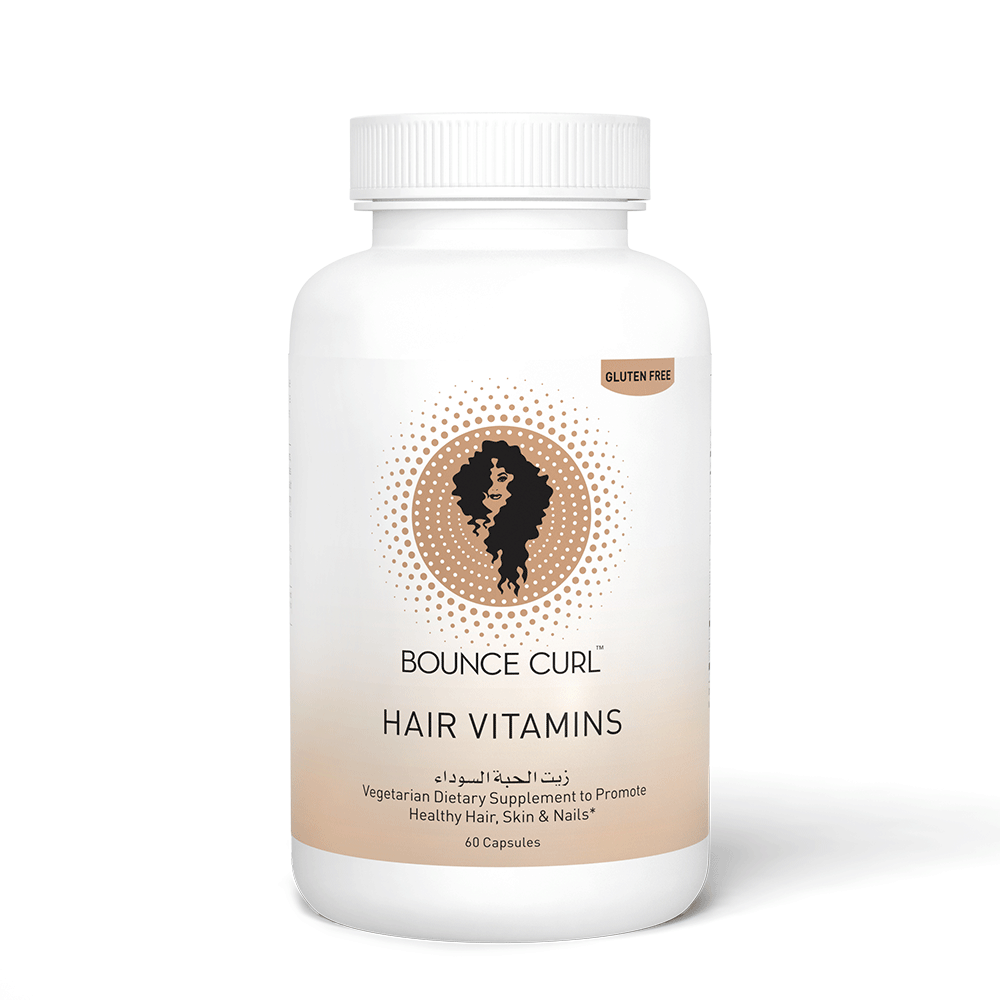 Bounce Curl Hair Vitamins with Nigella Sativa - 60 Capsules-Hair Vitamin-Aladin Beauty