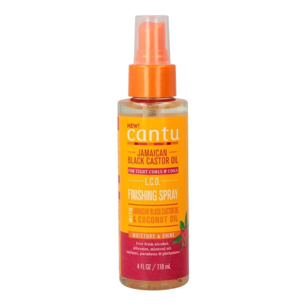 Cantu Jamaican Black Castor Oil L.C.O. Finishing Spray 118ml-Hair Oil-Aladin Beauty