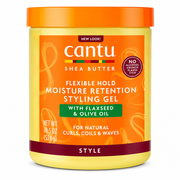 Cantu Maximum Hold Moisture Retention Flaxseed & Olive Oil Styling Gel 524g