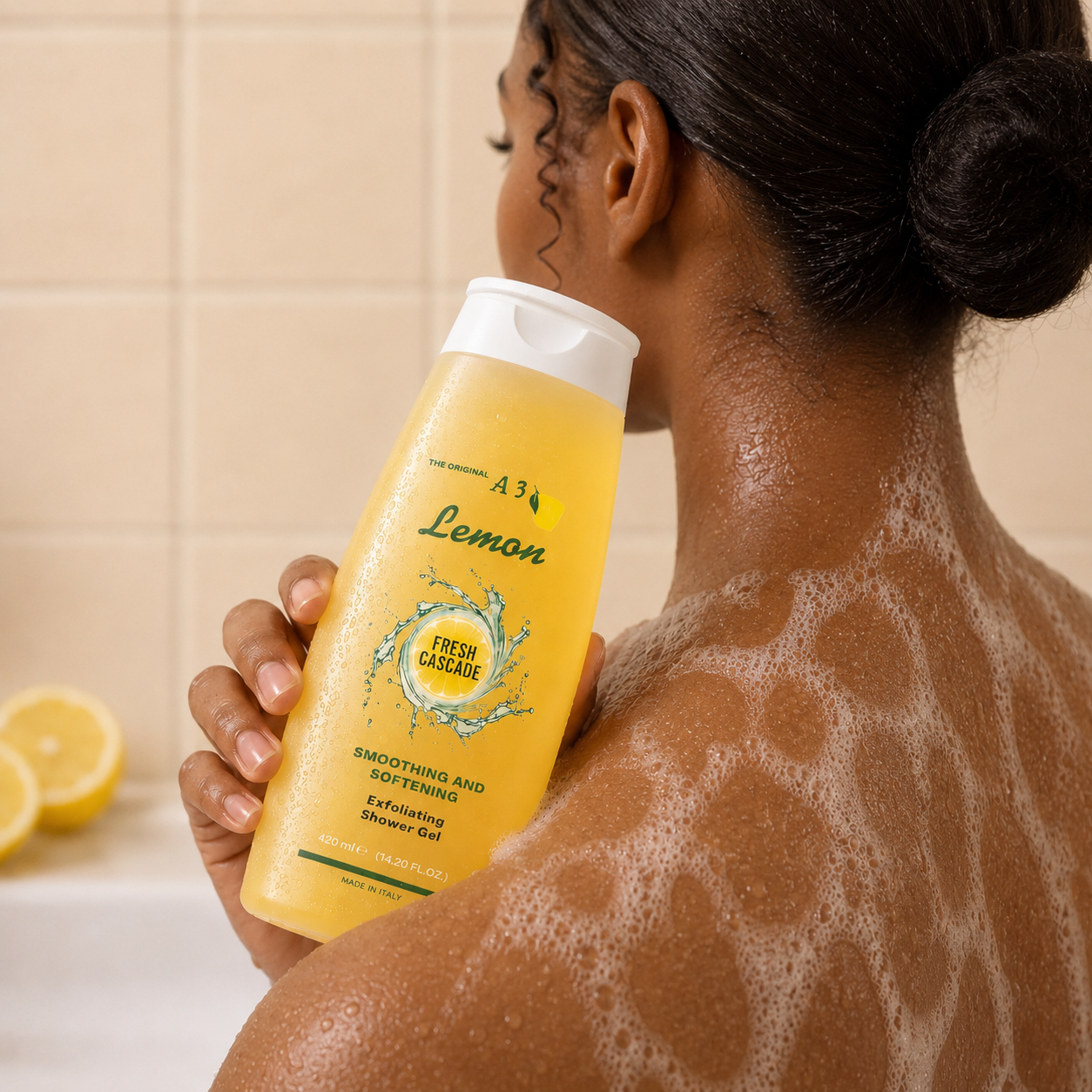 A3 Lemon Fresh Cascade Exfoliating Shower Gel