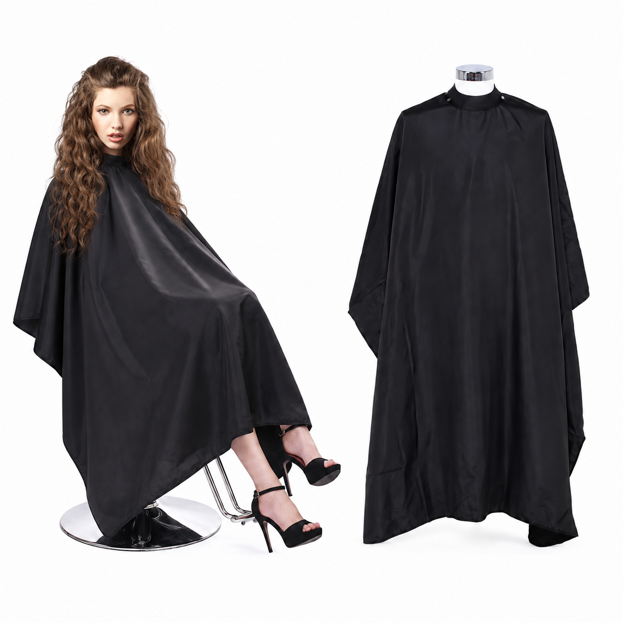 Bifull Basic Black Cutting Cape