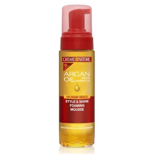 Creme Of Nature Argan Oil Foaming Mousse 207ml