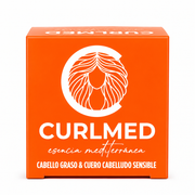 CurlMed Solid Shampoo for Oily Hair and Sensitive Scalp 80g