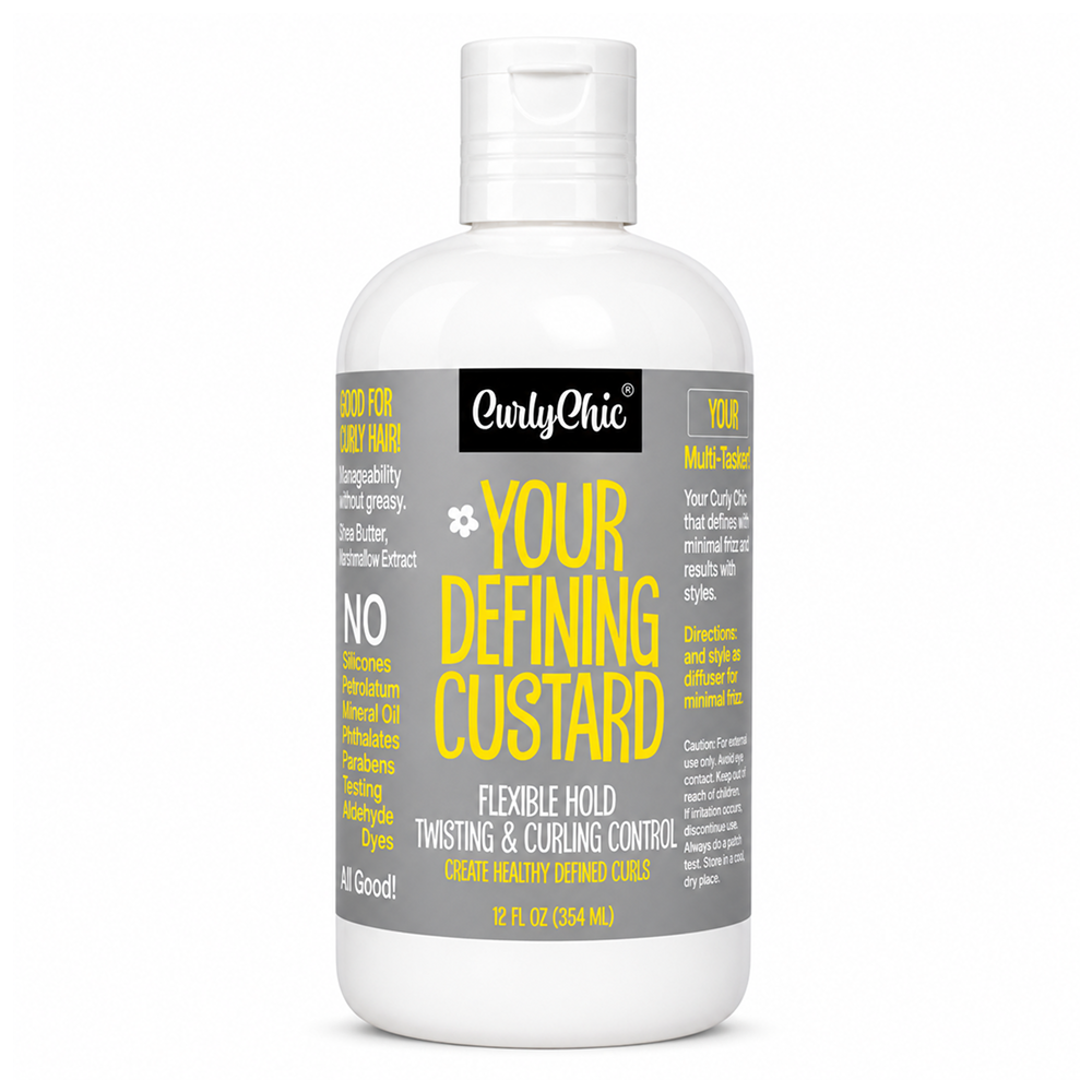 Curly Chic Your Defining Custard 354ml-All-Aladin Beauty