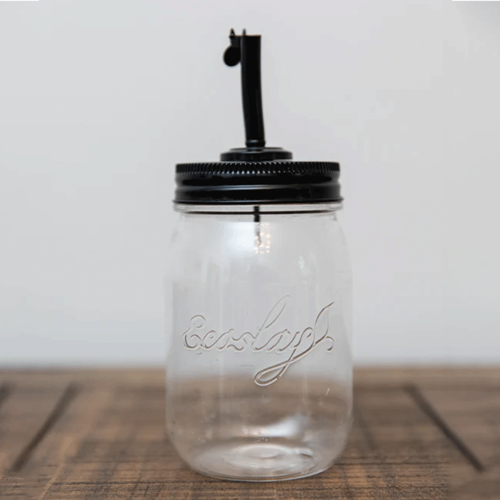Ecoslay Mason Jar and Pour Top-Reusable Jar-Aladin Beauty
