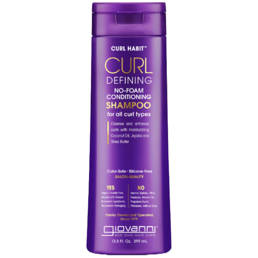 Giovanni Curl Habit Curl Defining No-Foam Conditioning Shampoo 400ml-Gentle Shampoo-Aladin Beauty