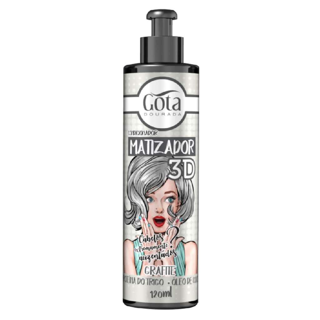 Gota Dourada 3D Toner 120ml-Toning Conditioner-Aladin Beauty