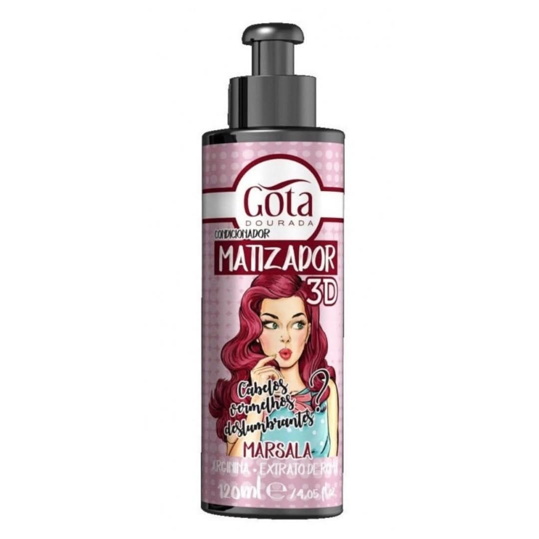 Gota Dourada 3D Toner 120ml-Toning Conditioner-Aladin Beauty