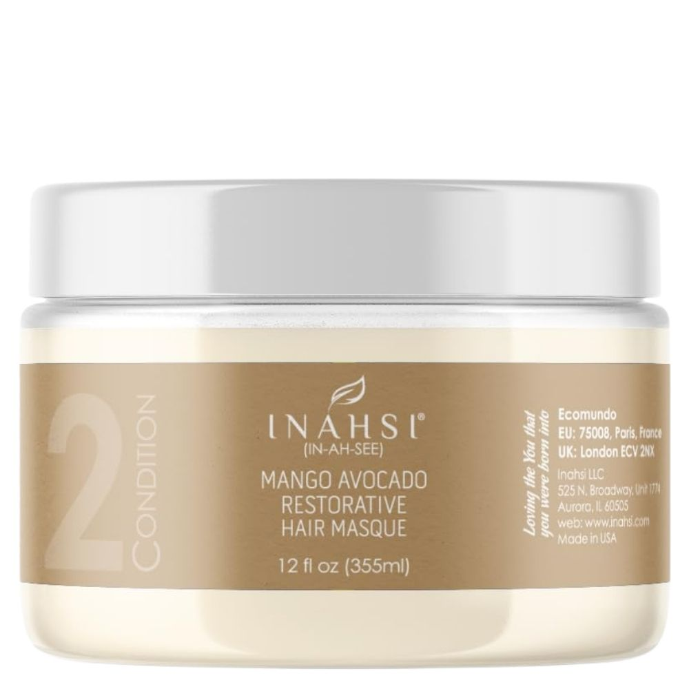 Inahsi Naturals Mango Avocado Herstellend Haarmasker