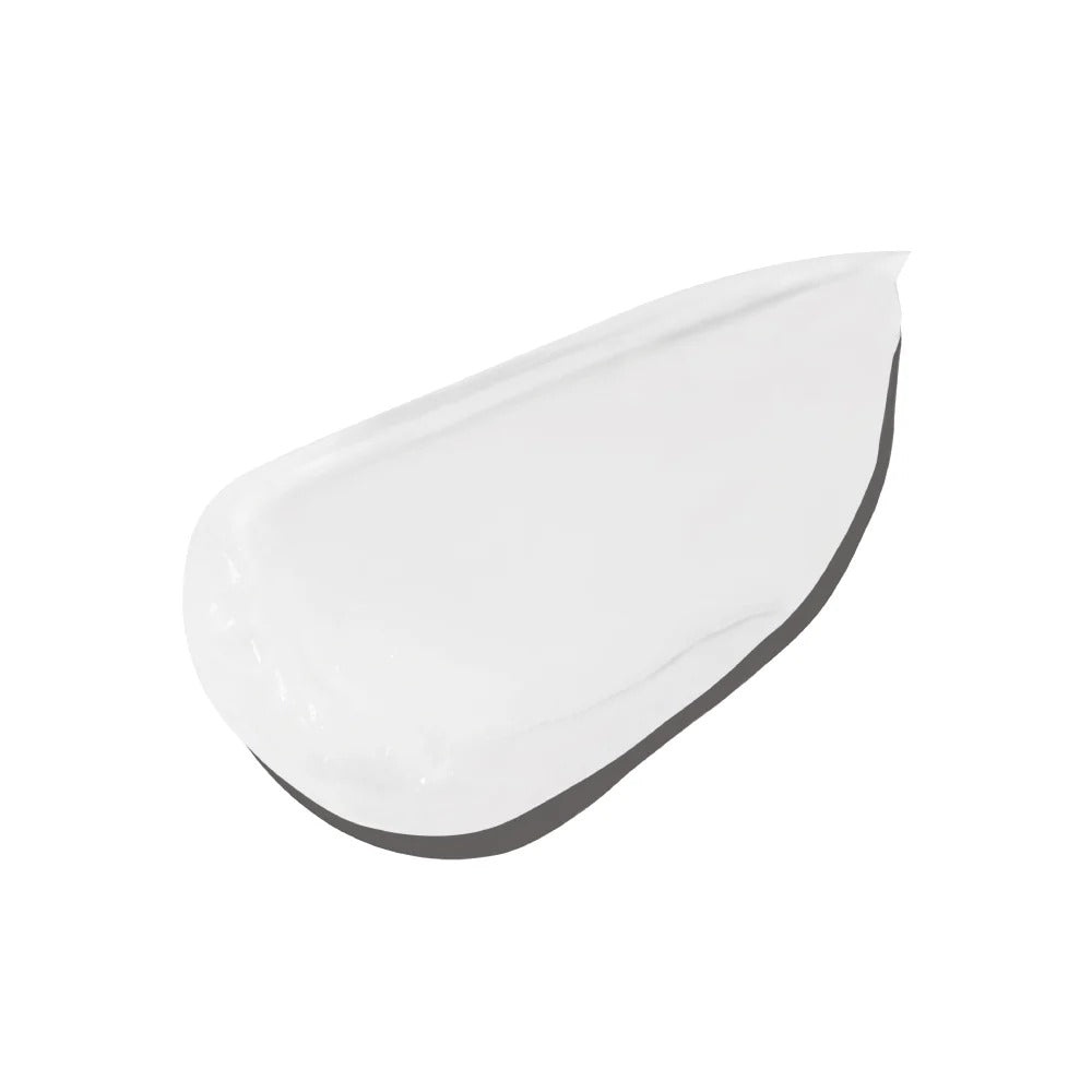 A white, translucent swipe of Innersense Pure Inspiration Daily Conditioner.