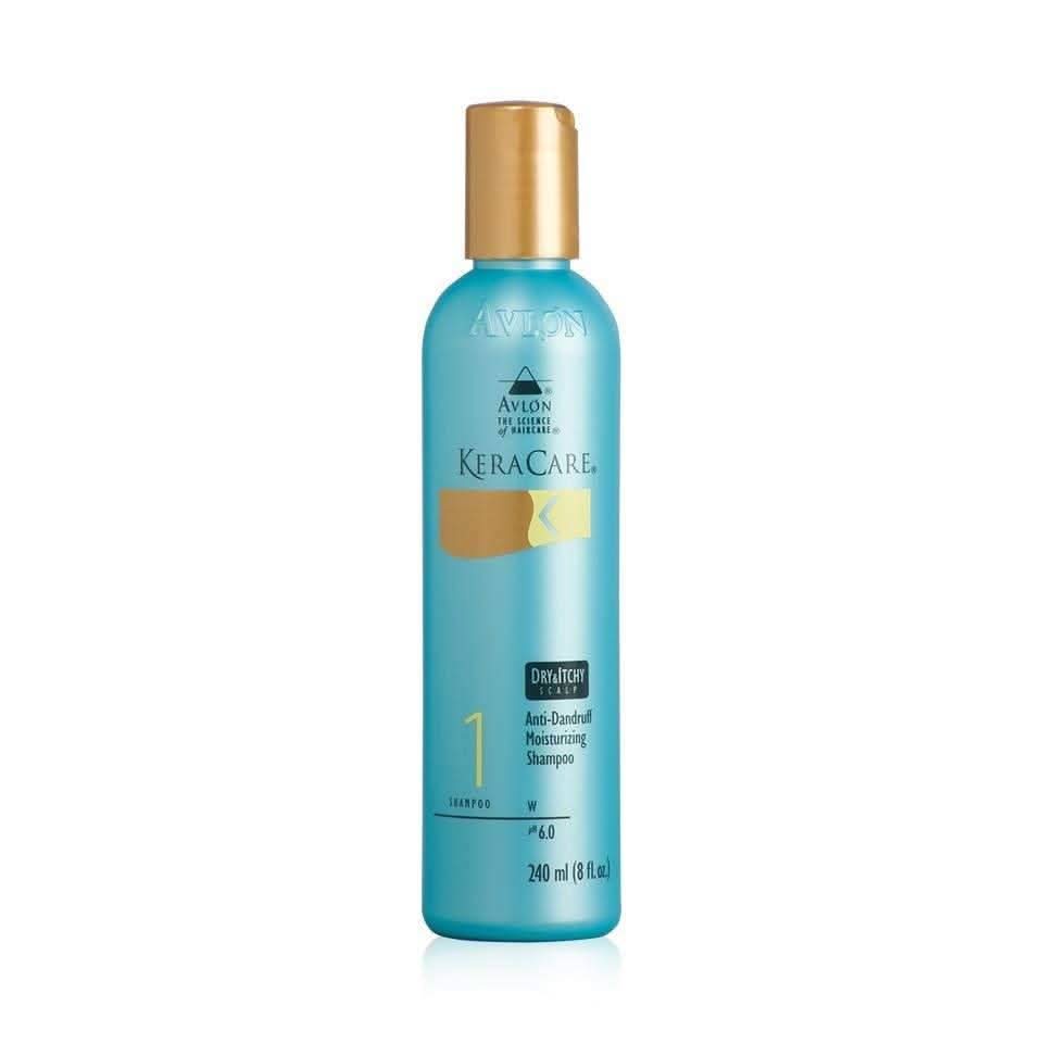 KeraCare Dry & Itchy Scalp Anti-Dandruff Moisturizing Shampoo 240ml-Moisturizing Shampoo-Aladin Beauty