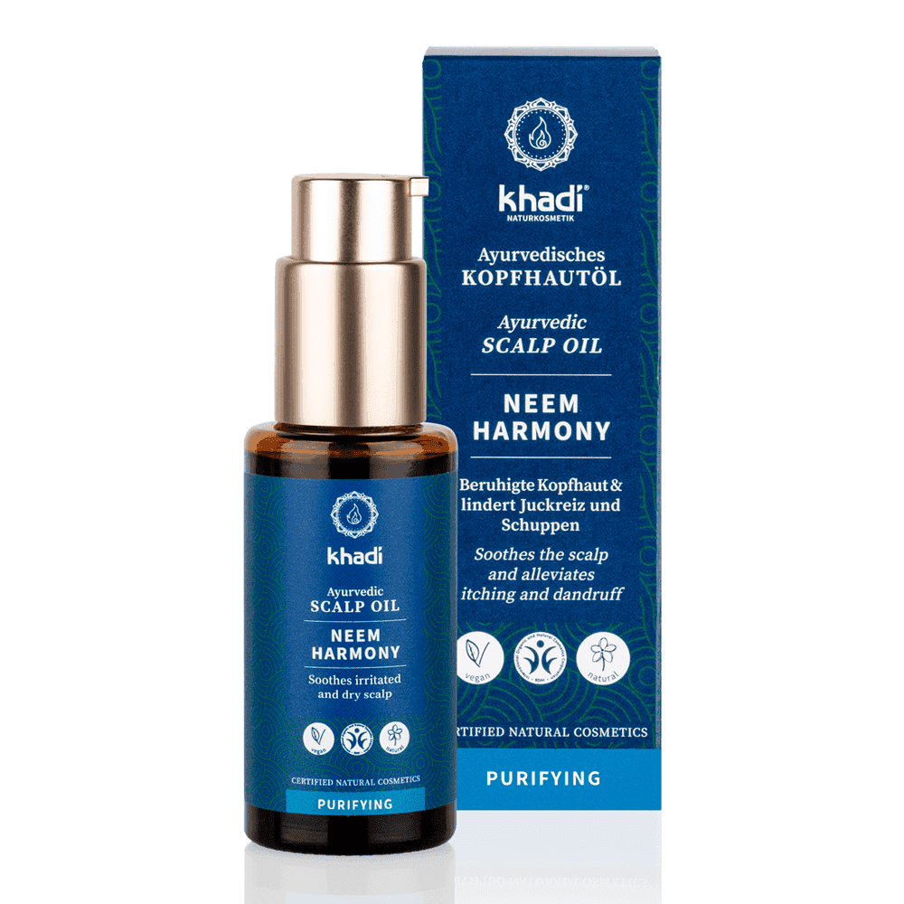 Khadi - Ayurvedic Neem Harmony Scalp Elixir 50ml-Hair Oil-Aladin Beauty