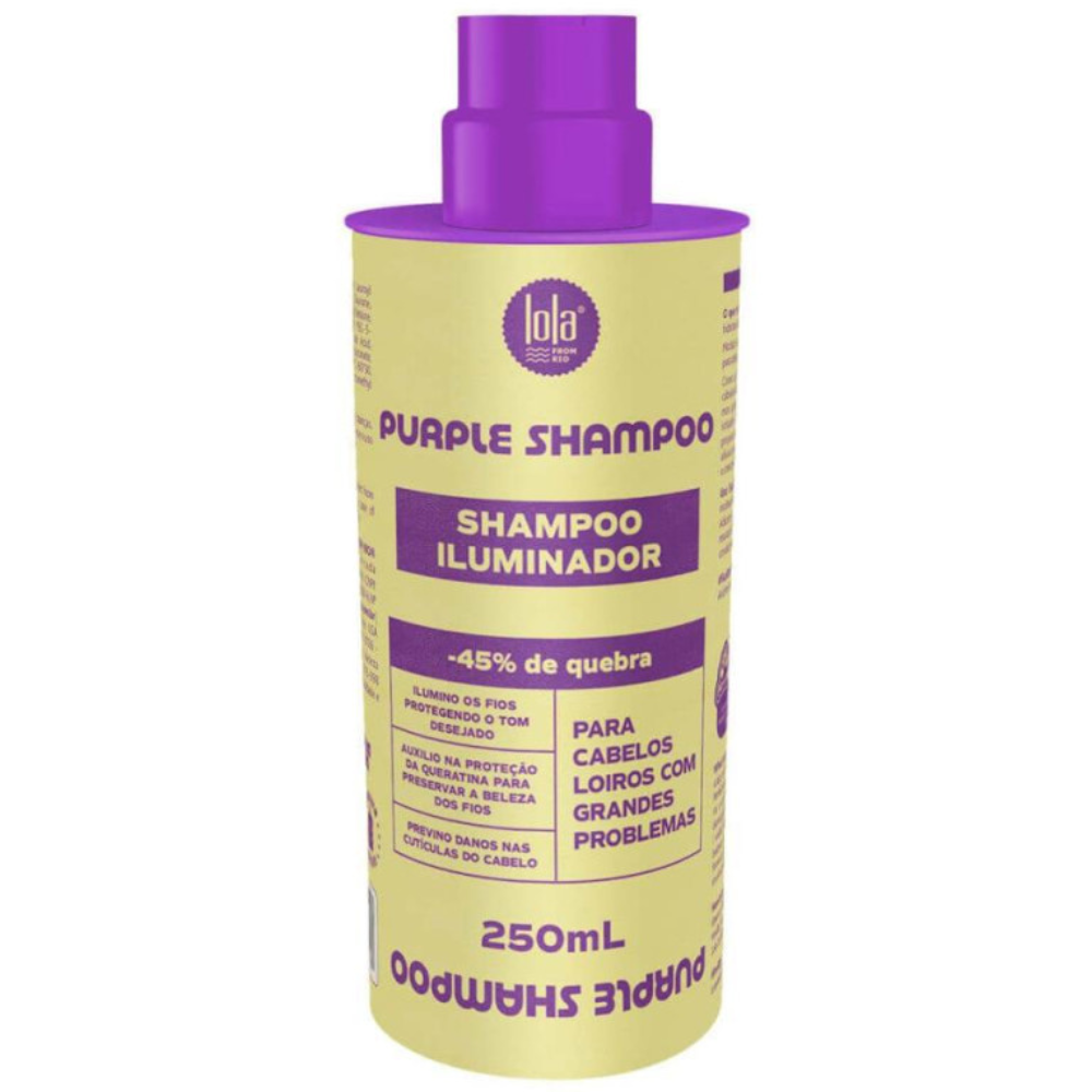 Lola Cosmetics Purple Illuminating Shampoo 250ml-Toning Shampoo-Aladin Beauty