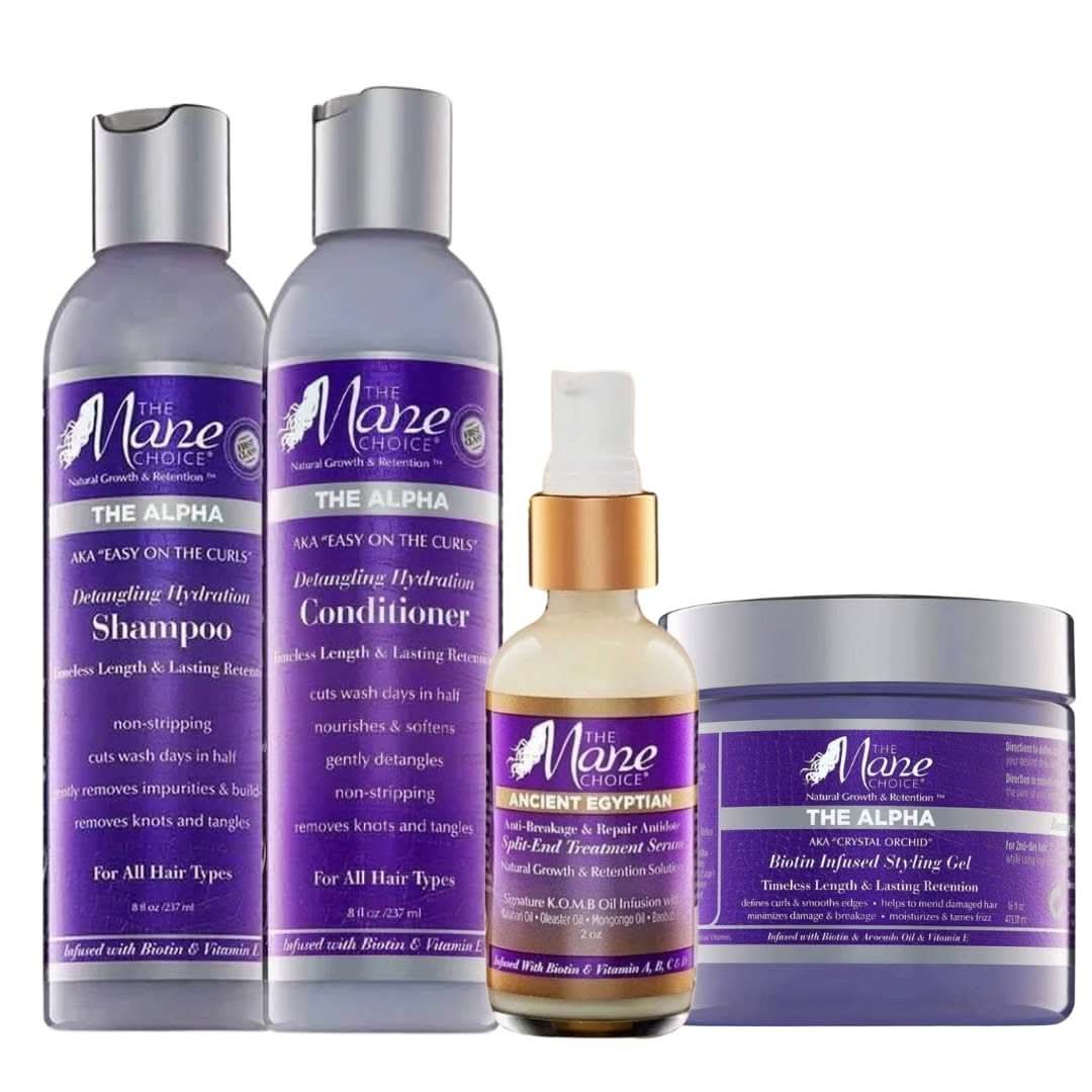 The Mane Choice: The Alpha Collection & Ancient Egyptian Split End Treatment Serum - Aladin Beauty
