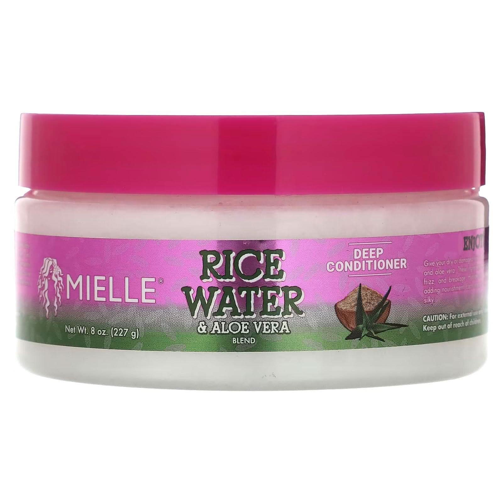 Mielle Rice Water & Aloe Deep Conditioner 227g-Deep Conditioner-Aladin Beauty