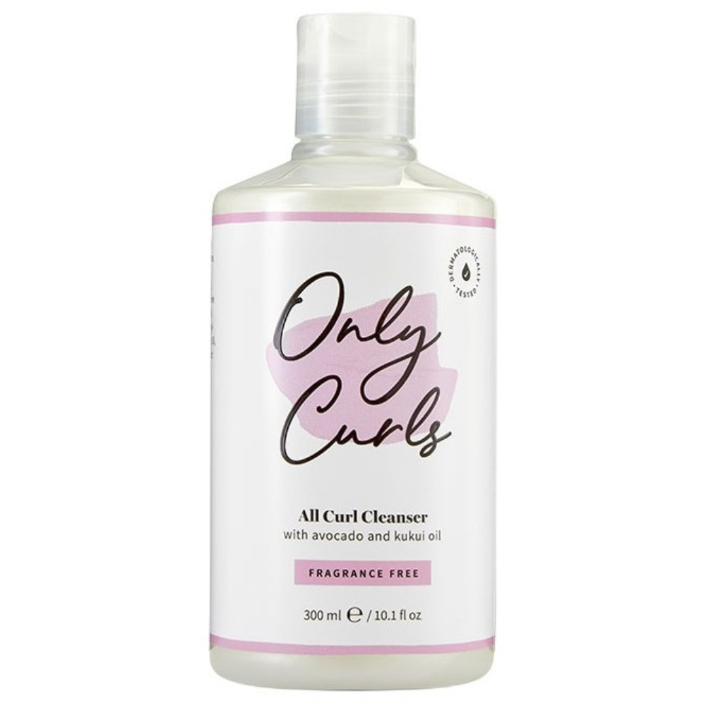 Only Curls Fragrance Free All Curl Cleanser 300ml-Moisturizing Shampoo-Aladin Beauty