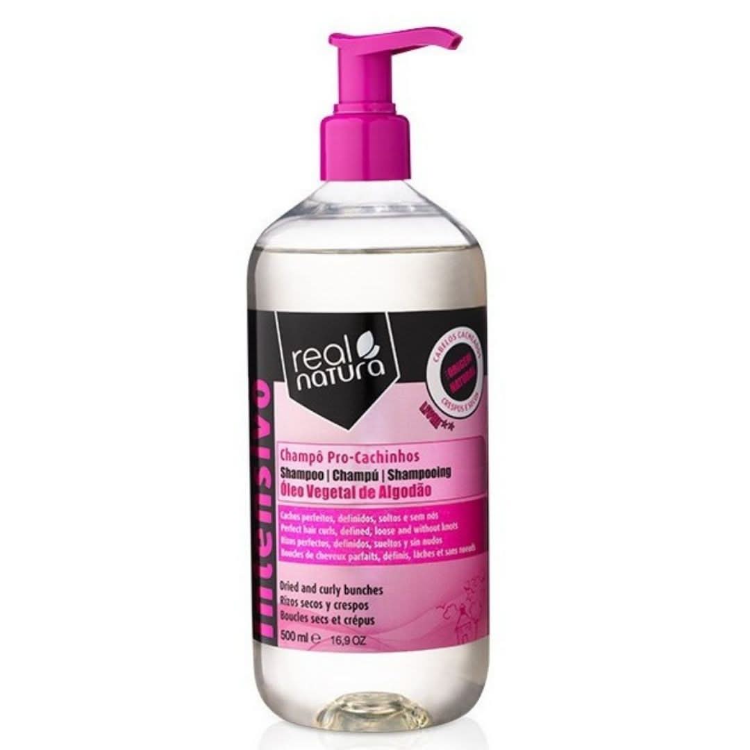 Real Natura Pro-Little Curls Shampoo 500ml-Gentle Shampoo-Aladin Beauty