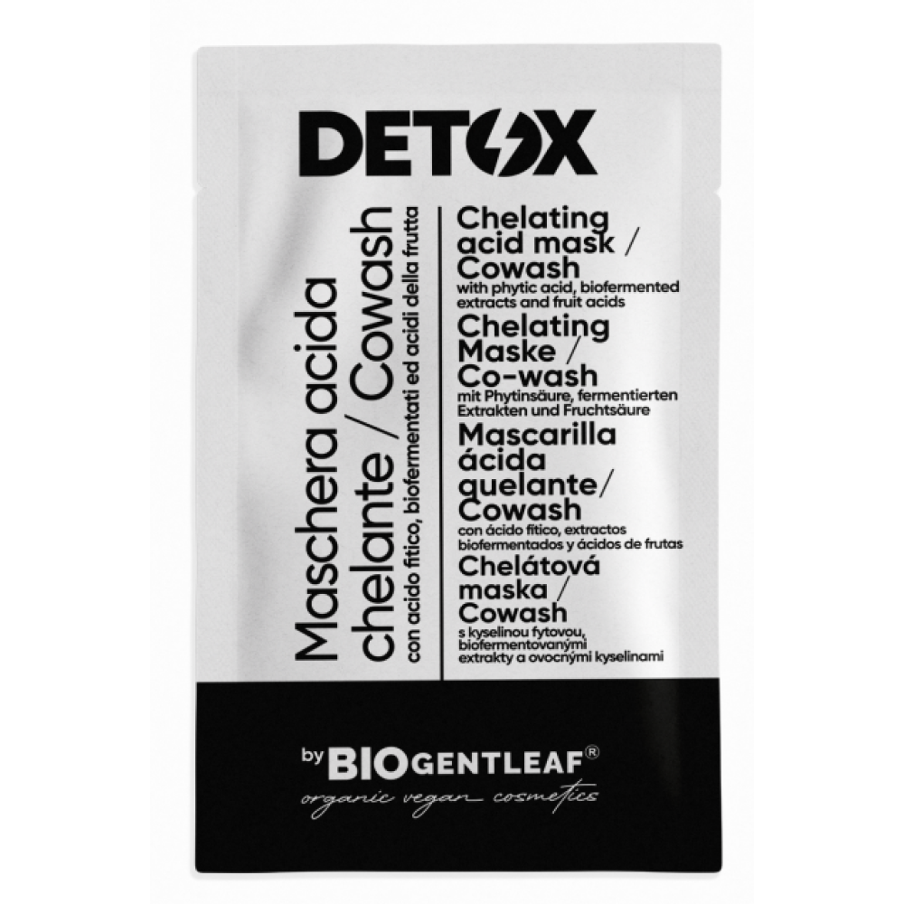 (Sachet) Bio Gentleaf Detox Acid Chelating Mask / Co-Wash 7ml