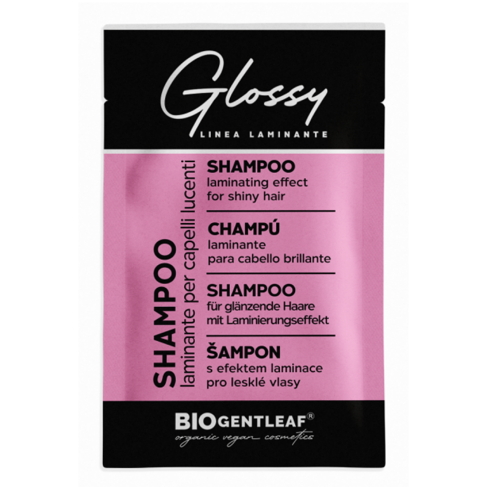 (Sachet) Bio Gentleaf Glossy Laminating Sulfate-Free Shampoo for Shiny Hair 7ml