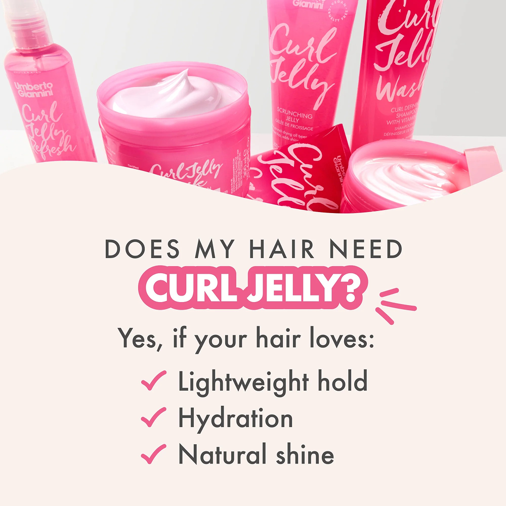 Umberto Giannini Curl Jelly Smoothie 225ml-Leave-in Cream-Aladin Beauty