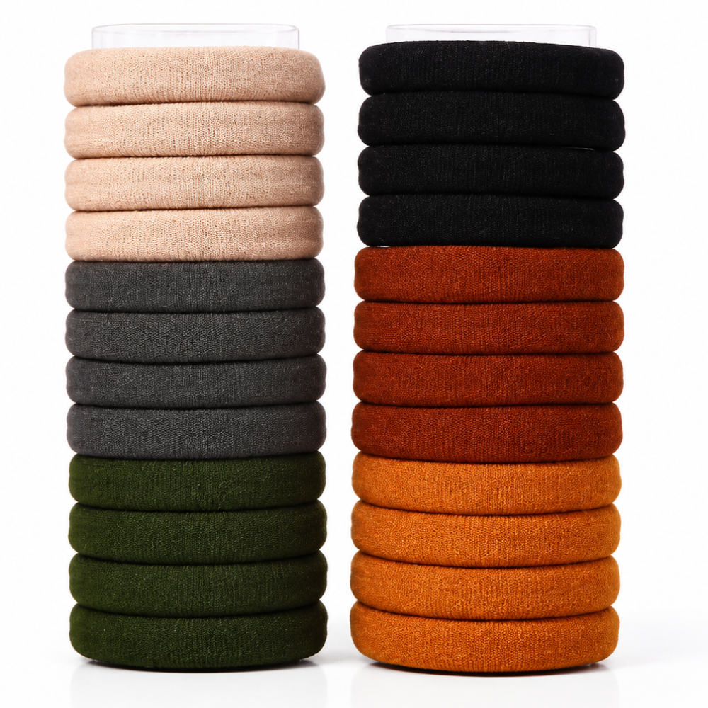 Bifull Hair Ties Assorted Colors 24 Units